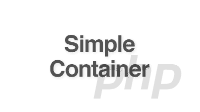 Simple Container