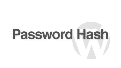 WordPress Password Hash
