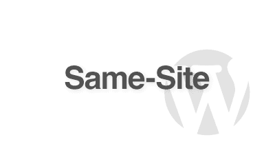 WordPress Same-Site